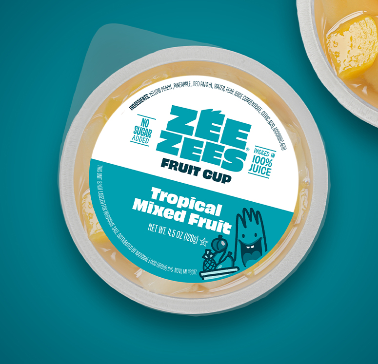 FRUiTS 29号 30号 セット Zee Zees, Fruit Cup, Tropical Fruit Mixed, I/W, 4.5oz